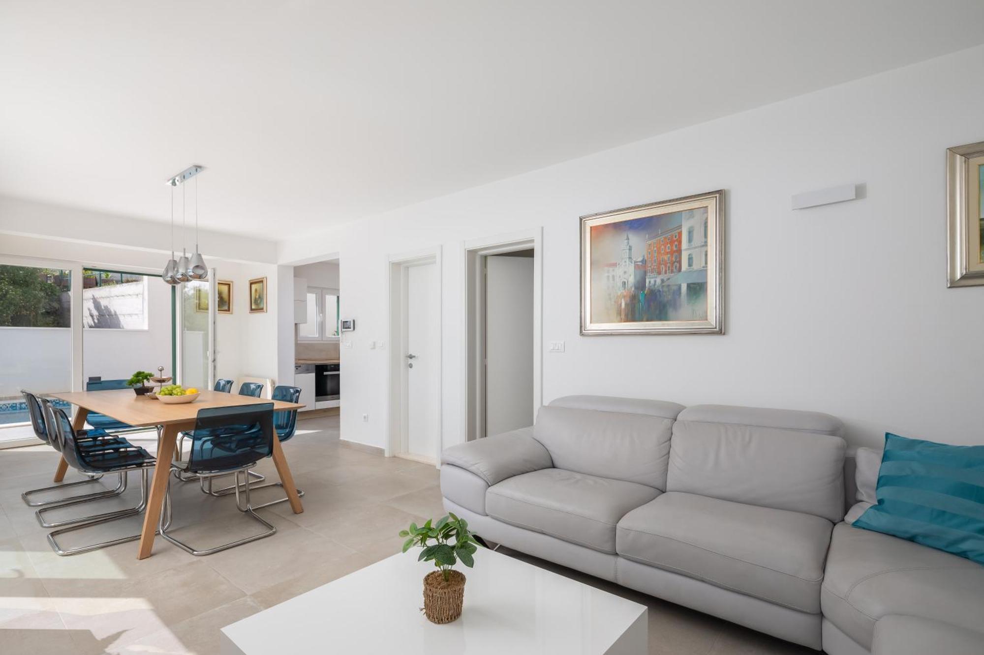 Epetium Beach Villa Split Bagian luar foto